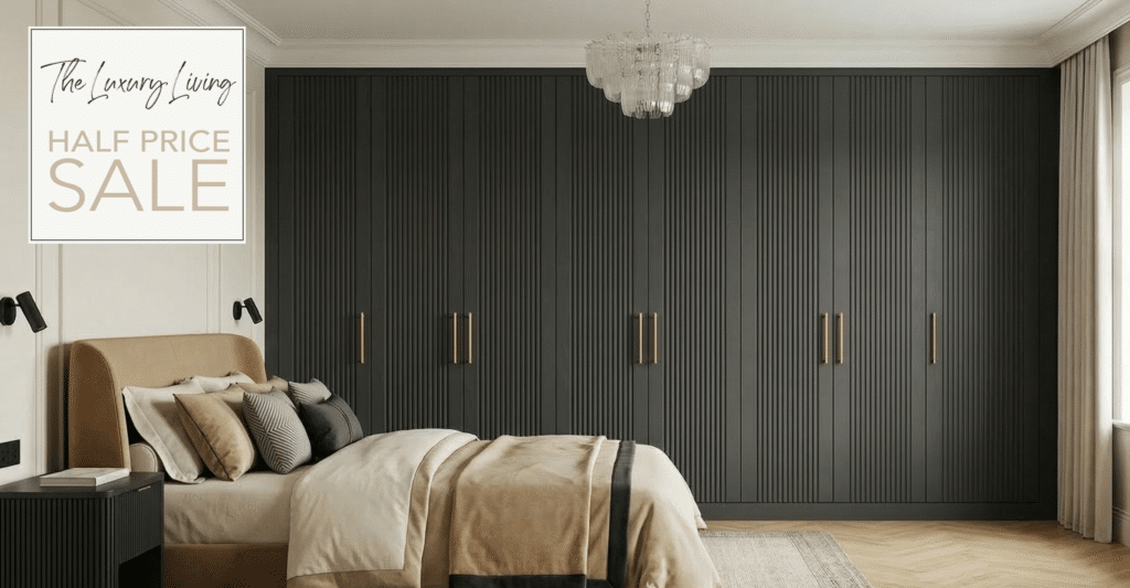 Deco Black Fitted Wardrobes