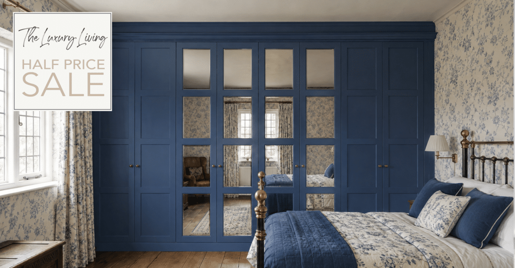 Elise Classic Blue Fitted Wardrobes